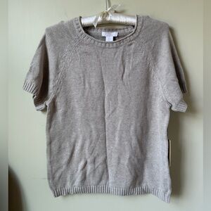 Halston‎ Cotton Sweater Top